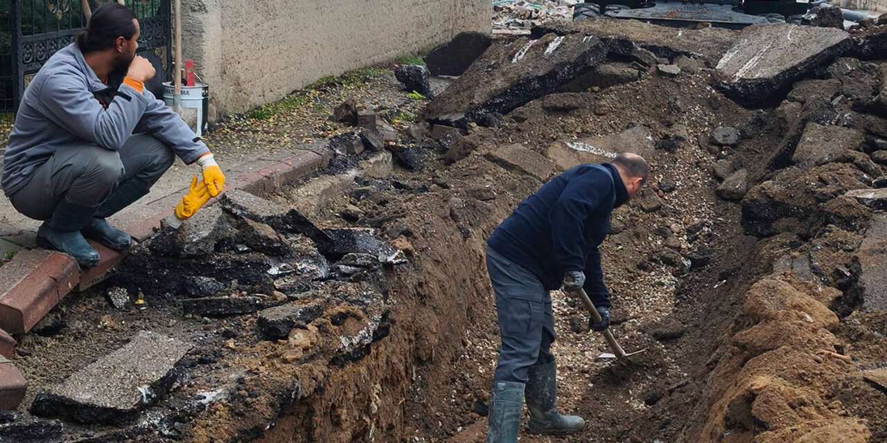 Kırıkkale’de iki mahallede altyapı çalışmaları sürüyor