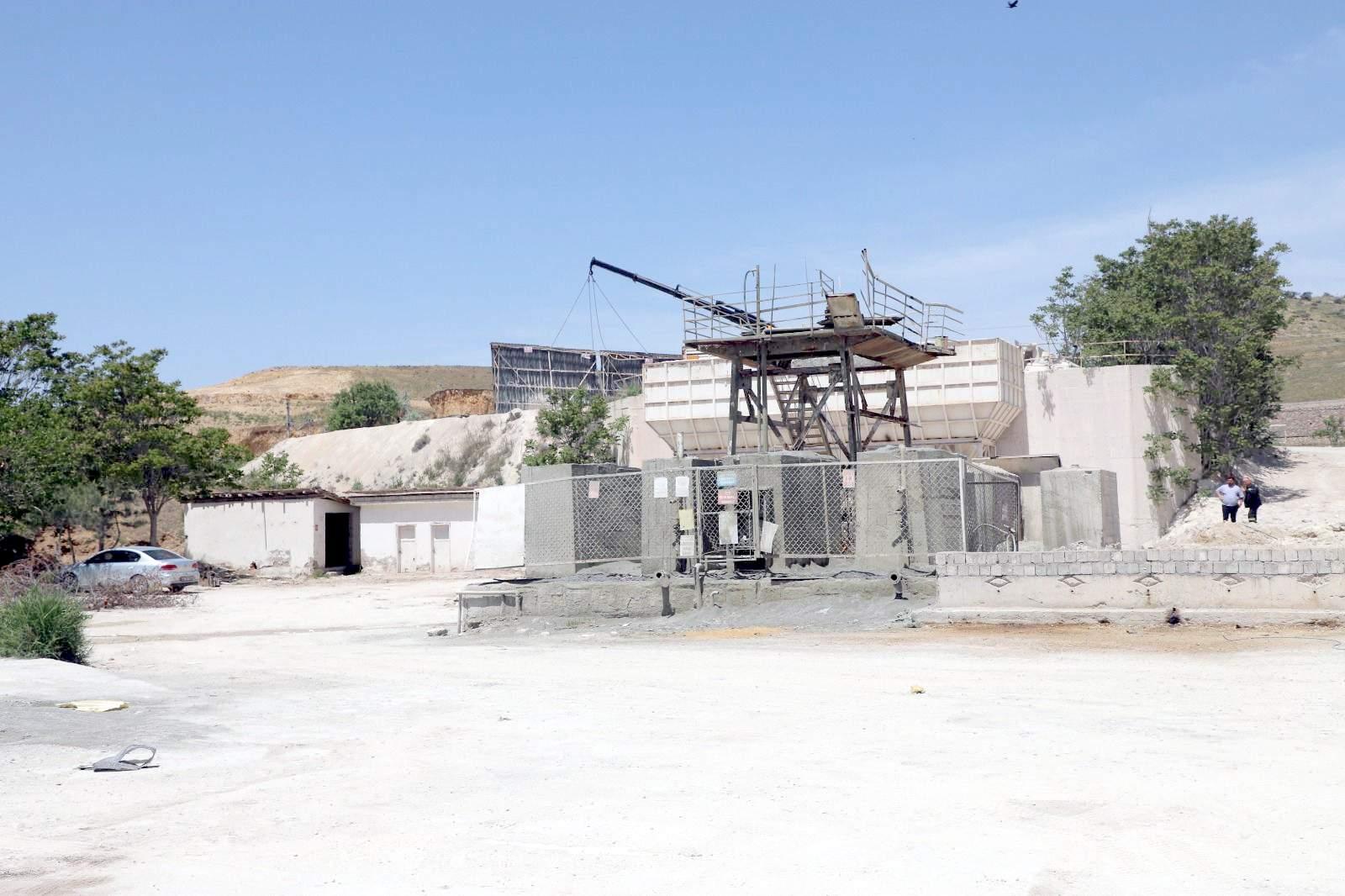 Yahşihan’daki beton santrali kaldırıldı