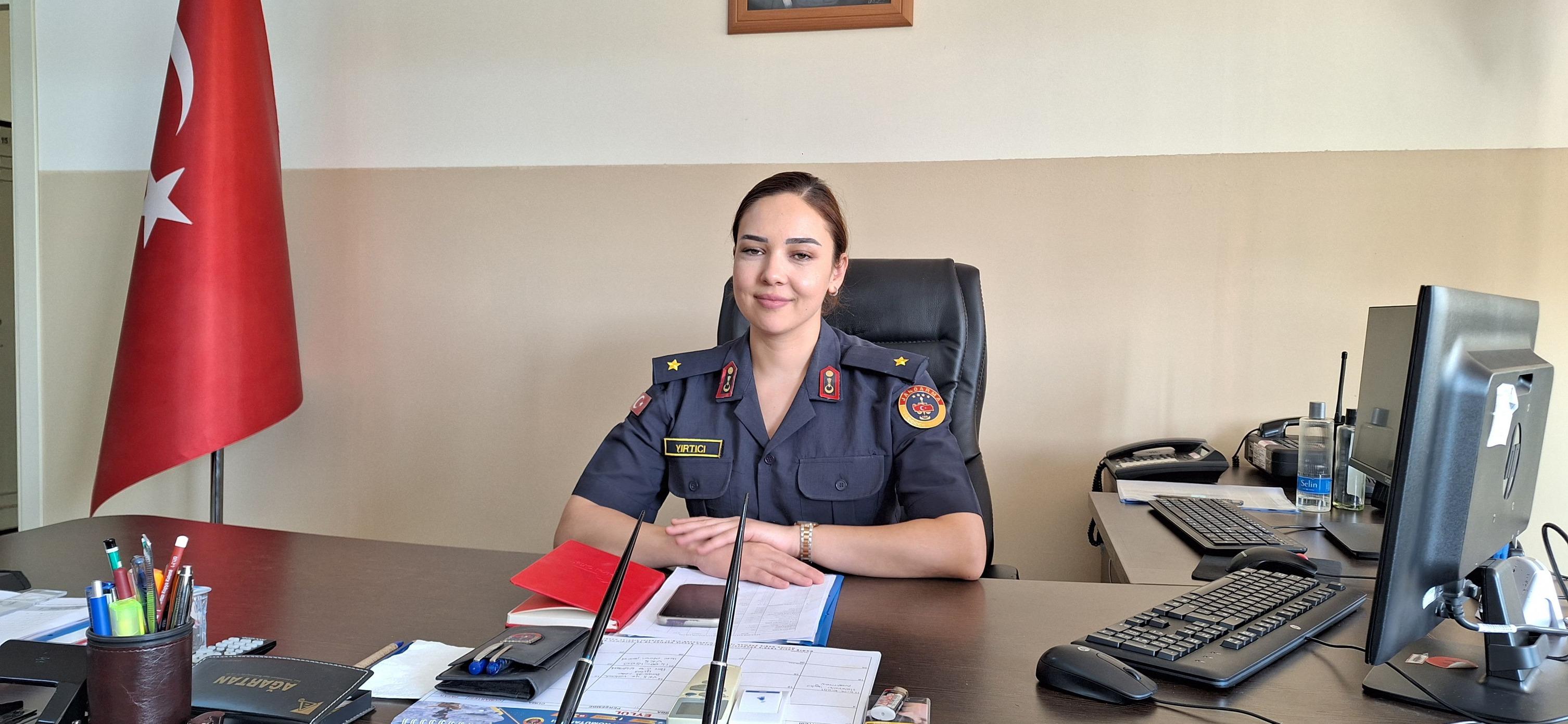 Komutan Ayşe Yırtıcı Göreve Başladı