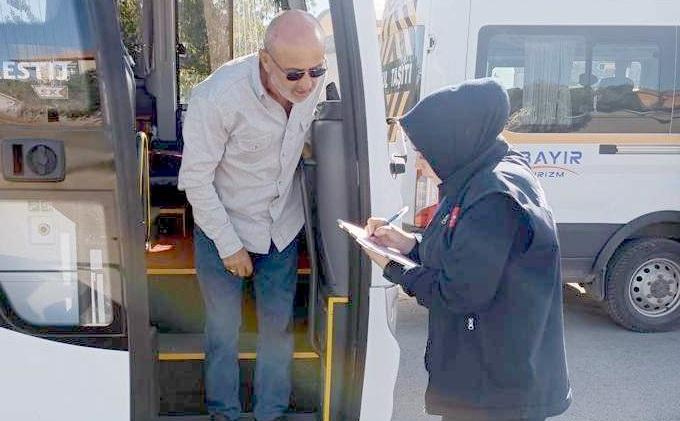 Yahşihan'da Servis Araçları Denetlendi