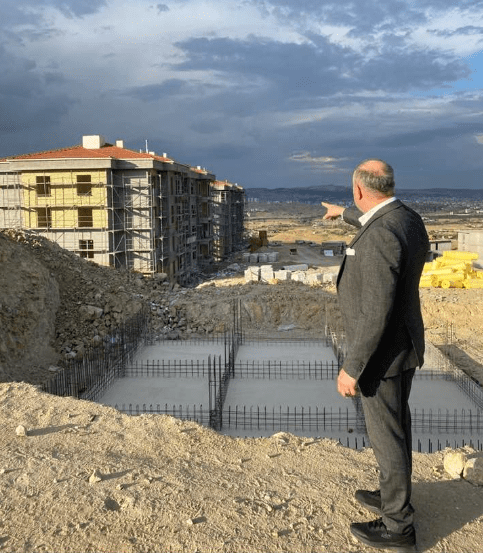 Bahşılı’da depreme dayanıklı TOKİ konutları yapılıyor