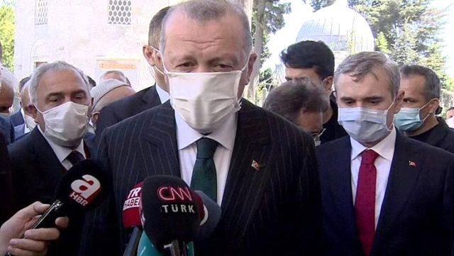 Ayasofya Camii'nde bugün 350 bin kişi namaz kıldı