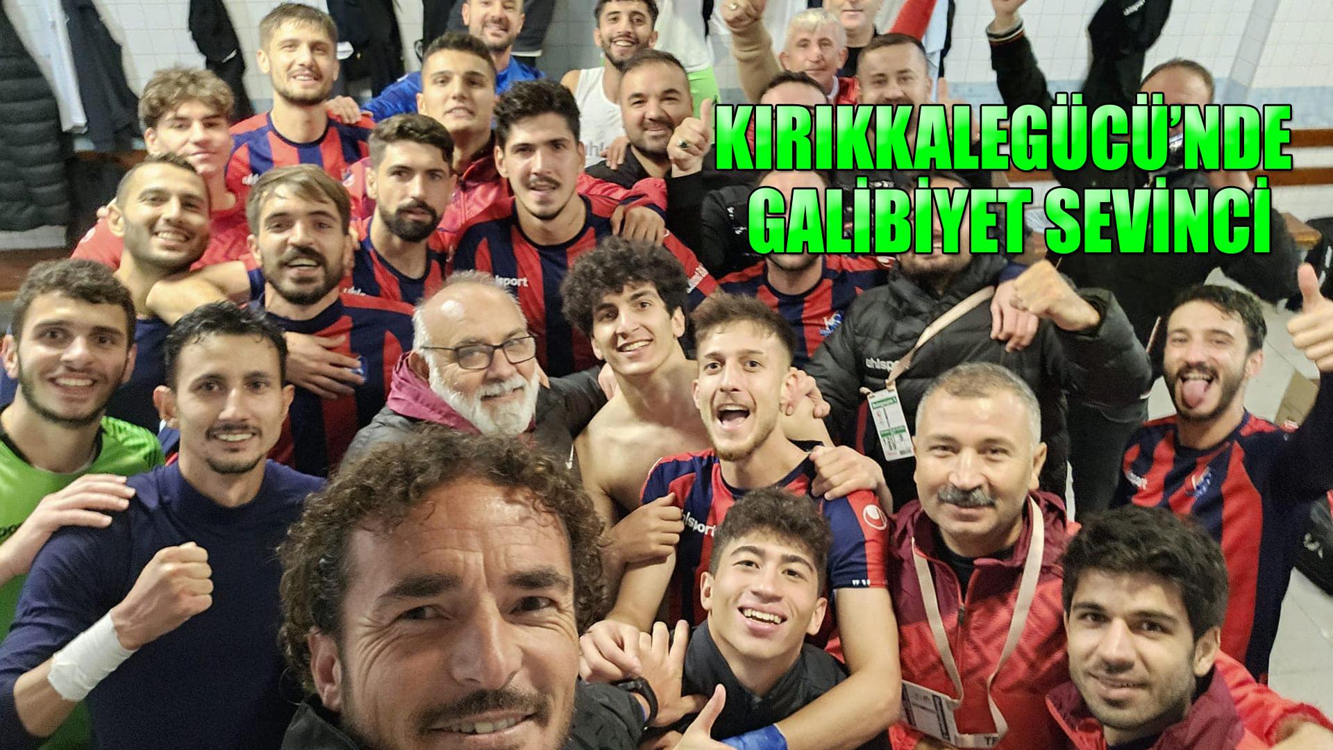 Kırıkkalegücü’nde Galibiyet Sevinci