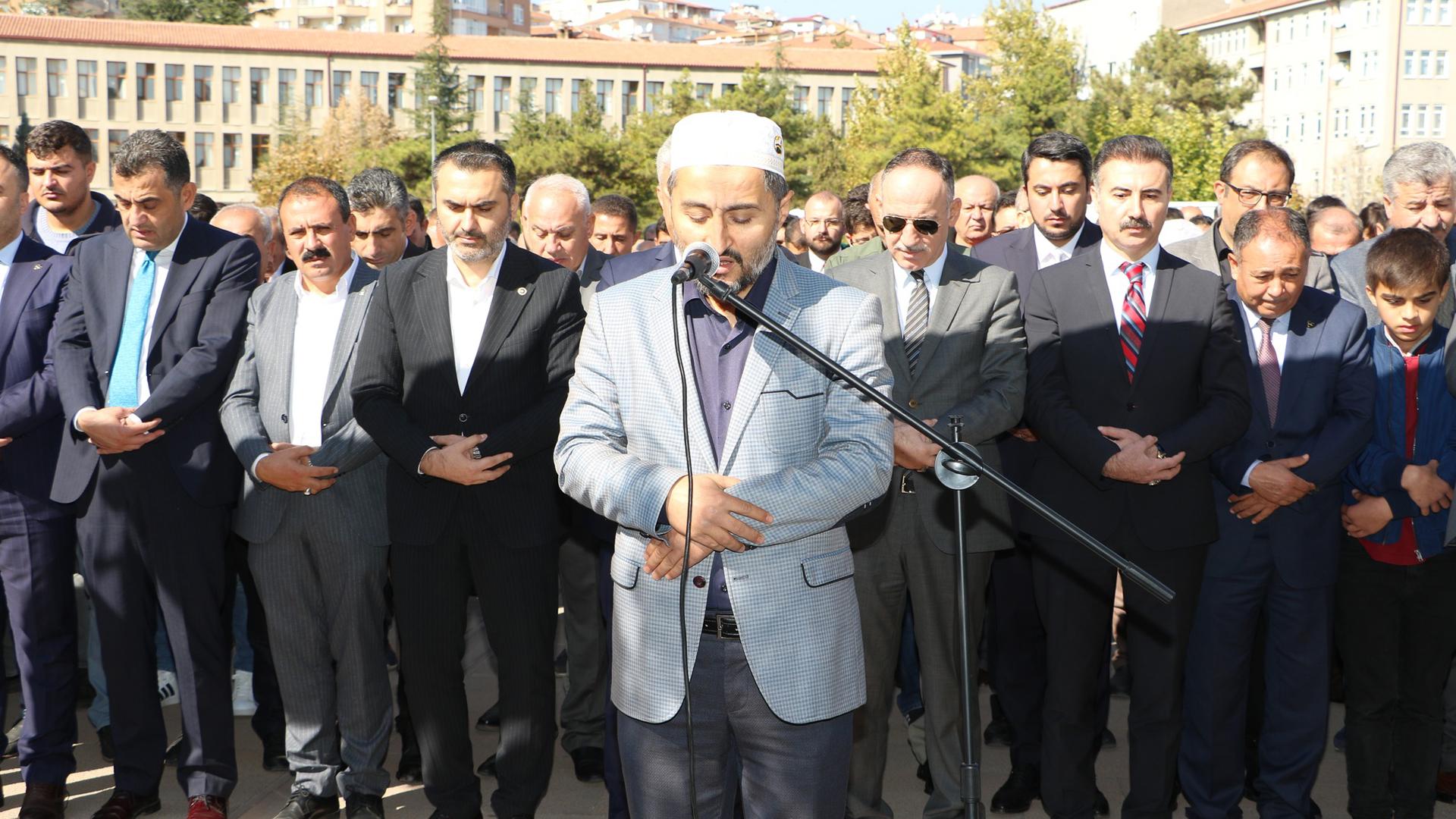 KIRIKKALE’DE GAZZE'DEKİ ŞEHİTLER İÇİN GIYABİ CENAZE NAMAZI KILINDI