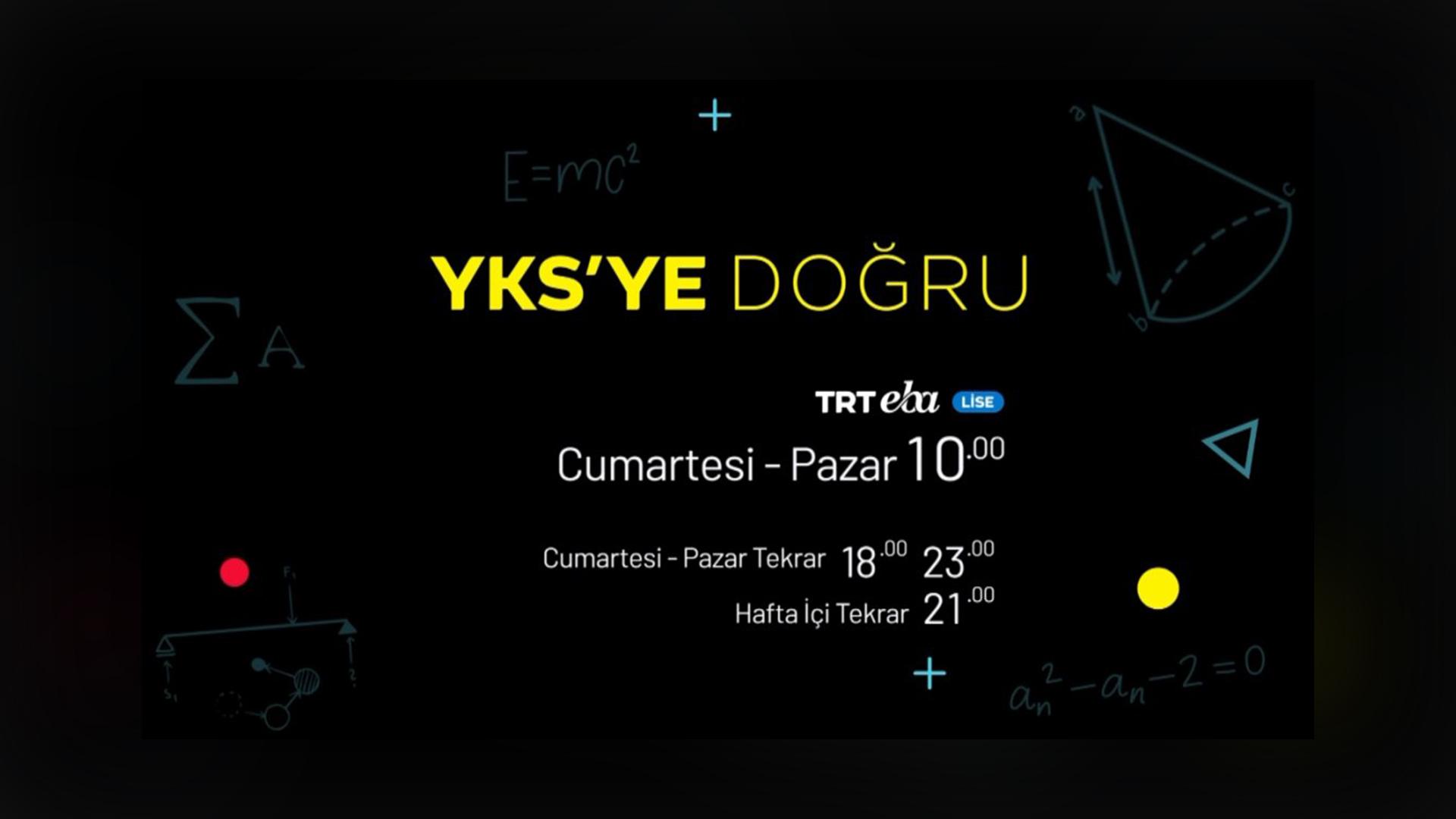 TRT EBA İLE YKYS’YE DOĞRU