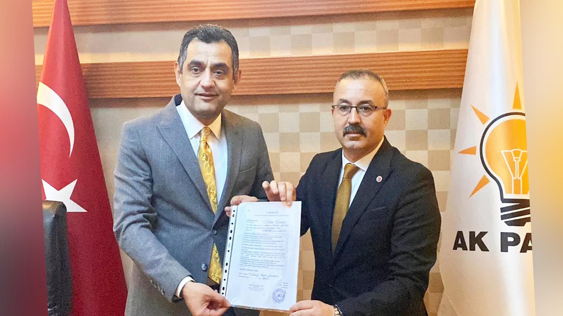 ŞANSAL ADAY ADAYLIK BAŞVURUSUNU YAPTI