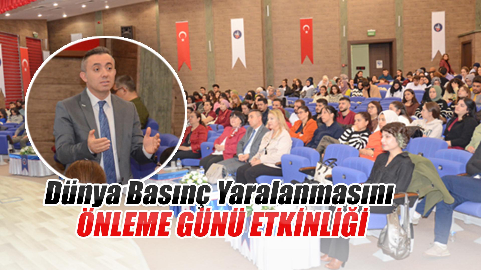 Dünya basınç yaralanmasını önleme günü etkinliği