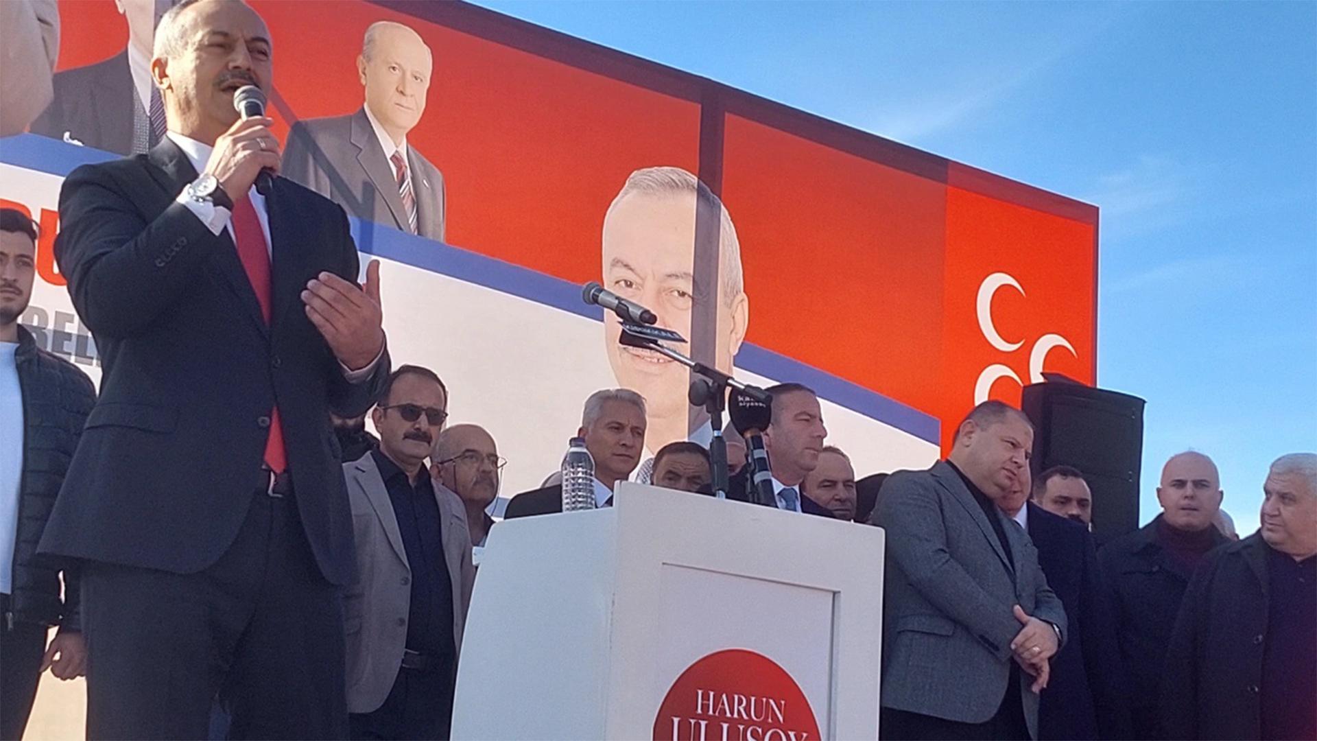 Ulusoy'dan miting gibi başvuru