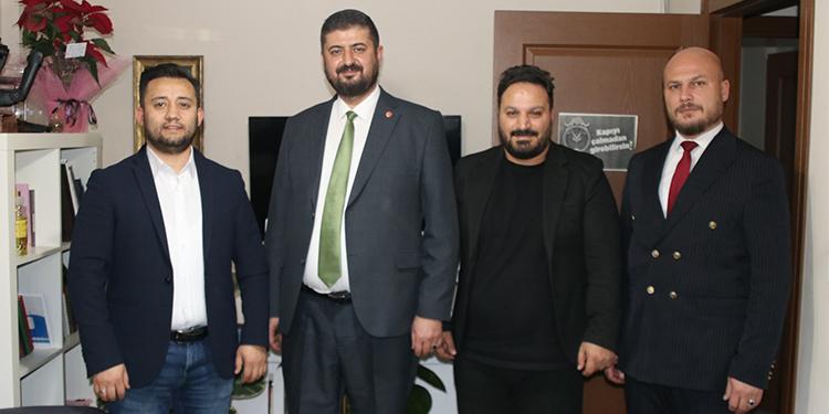 Ahmet Ergin’den hayırlı olsun ziyareti