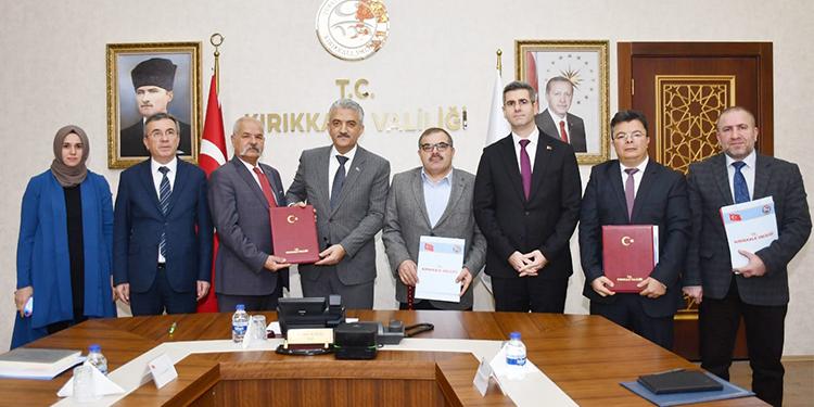 Kırıkkale'de destek alan derneklerin projeleri imzalandı