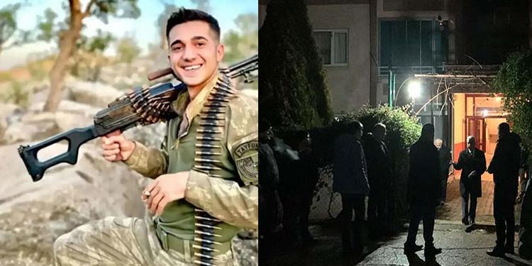 Şehit Yılmaz'ın babaocağına acı haber ulaştı
