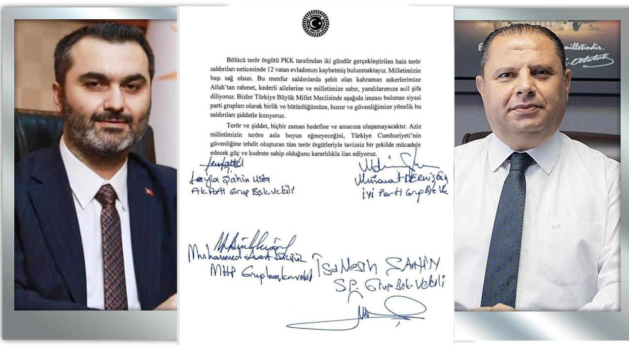 TBMM’deki ortak bildiriye CHP imza vermedi