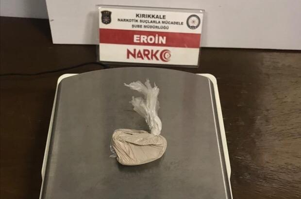 Kırıkkale'de uyuşturucu operasyonu: 1 tutuklama