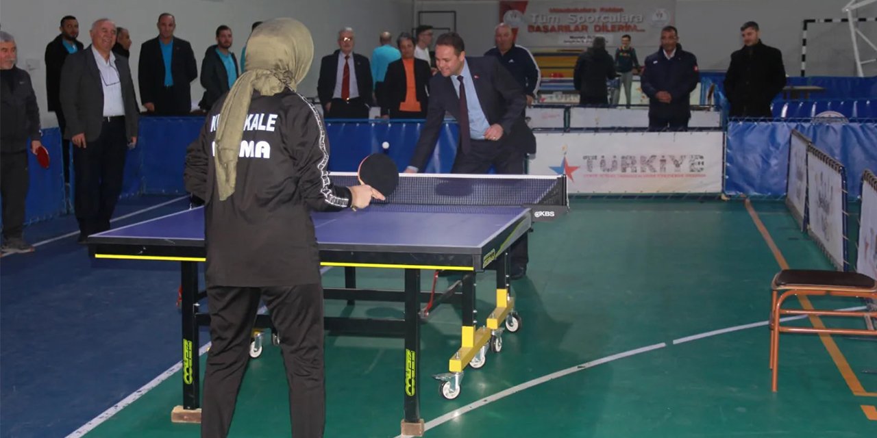 Kırıkkale'de Masa Tenisi heyecanı