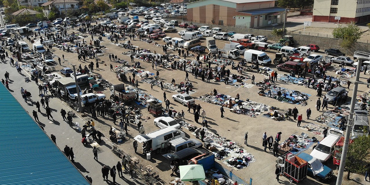 Kırıkkale’deki bu pazarda ne ararsan var