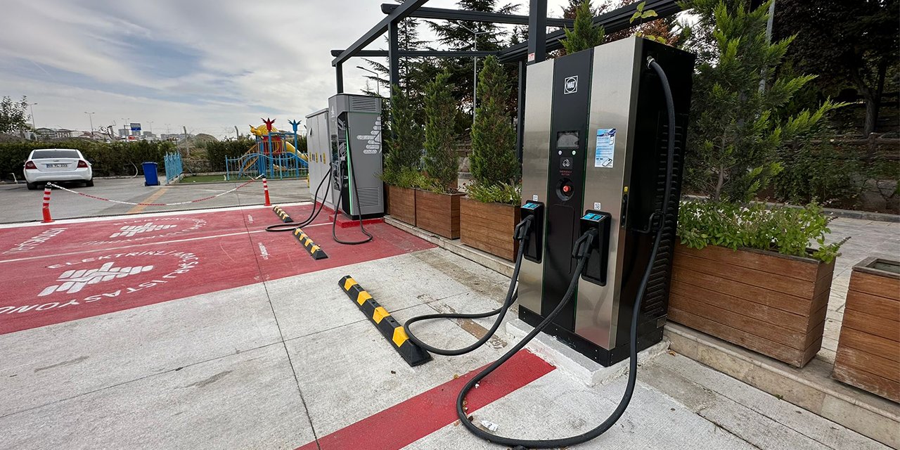 Kırıkkale'de şarj istasyonları çoğalıyor