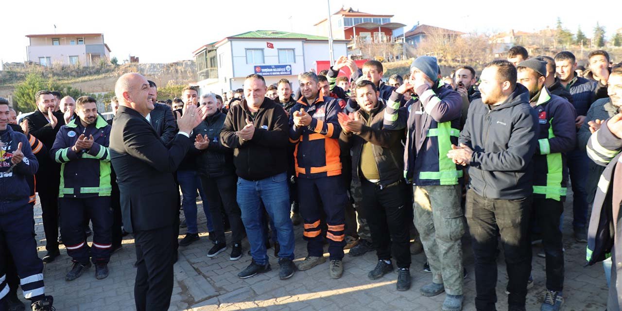 Yahşihan'da işçi maaşlarına zam