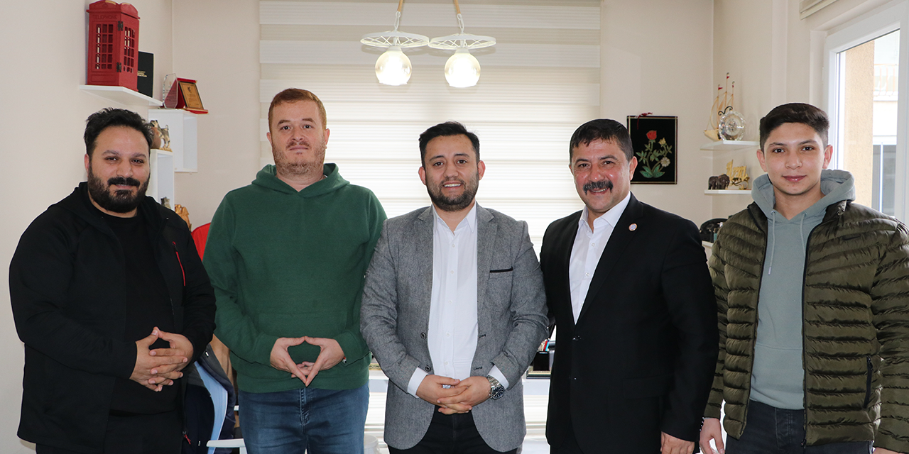 Kırıkkale Genç Sağlık-Sen’den hayırlı olsun ziyareti