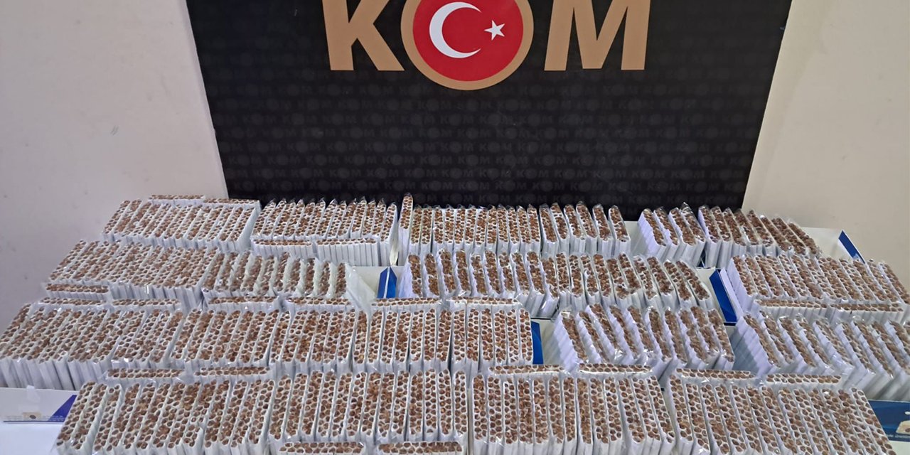 Kırıkkale’de kaçak sigara ele geçirildi