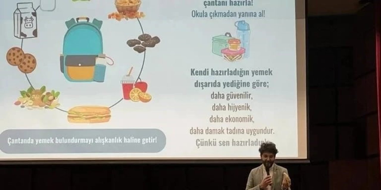 Lise öğrencileri beslenme problemlerini bu eğitimle aştı