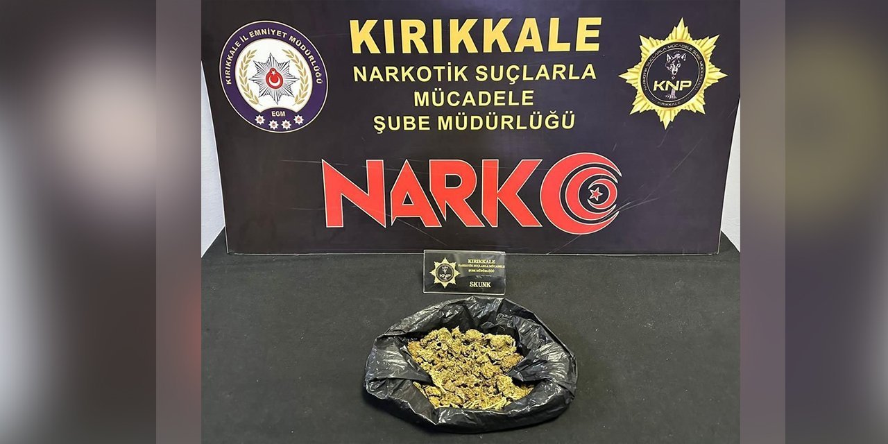 Kırıkkale'de uyuşturucu operasyonu!