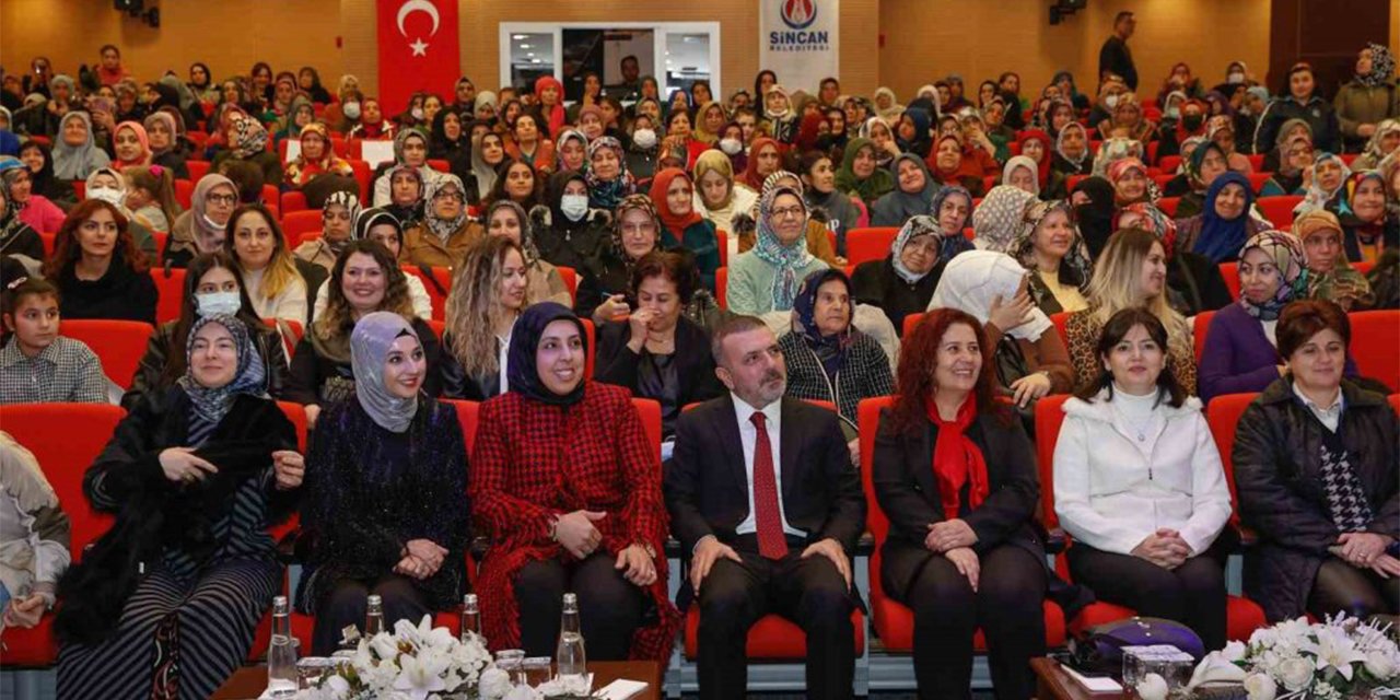 Sincan’da ‘Kadın Kadına Aile Sohbetleri’ düzenlendi