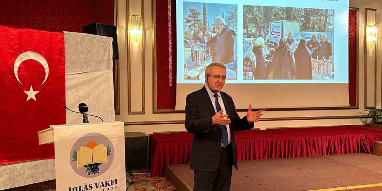 İhlas Vakfı Mütevelli Heyeti Başkanı Aydın, gönüllülerle Ankara’da bir araya geldi