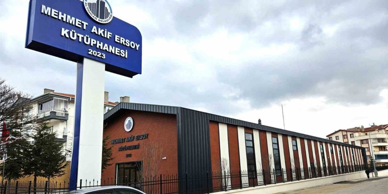 Milli şairin adını alacak kütüphanede sona gelindi