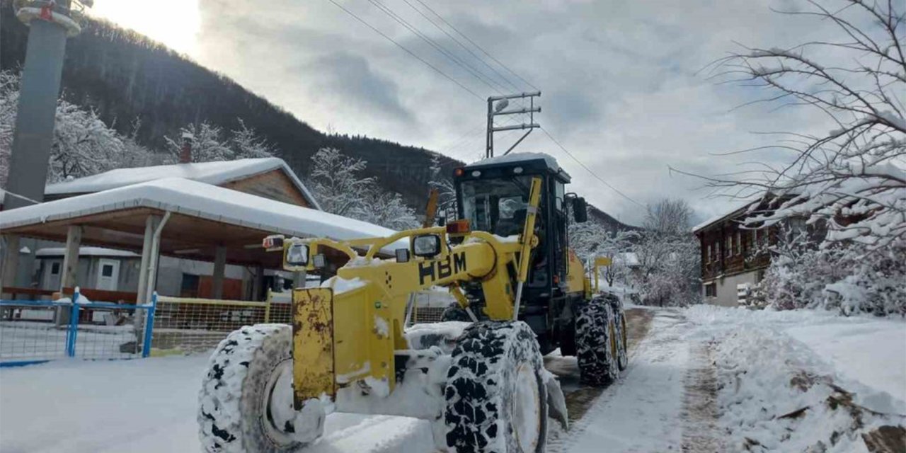Kastamonu’da kapalı köy yolu sayısı 31’e düştü