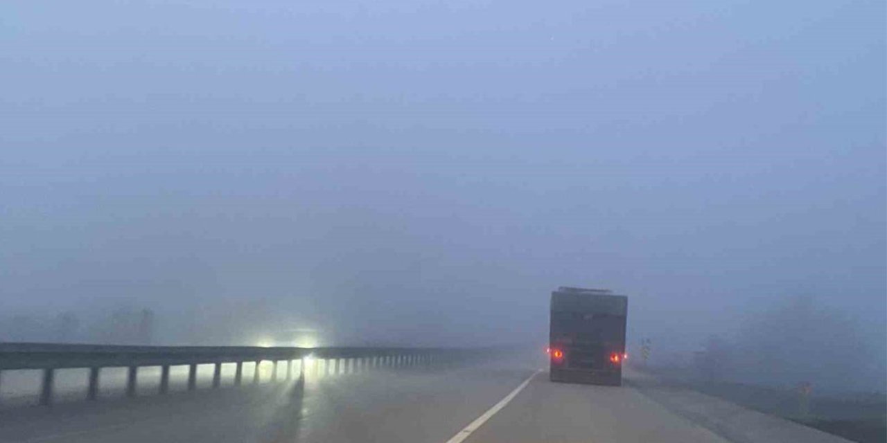 Kastamonu’da yoğun sis etkili oluyor
