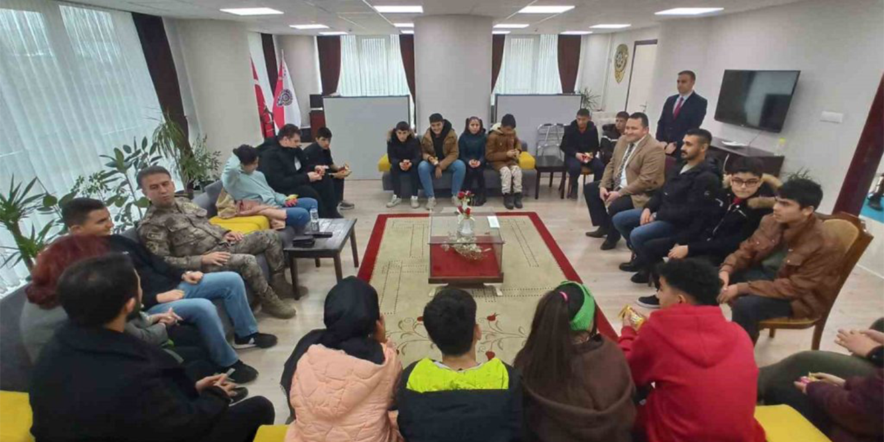 Emniyet Müdürü Pehlivan, özel çocukları ağırladı