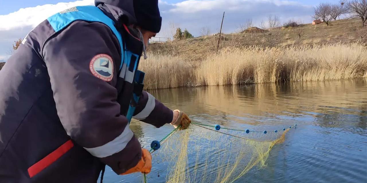 Kırıkkale’de kaçak balık avına izin yok