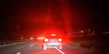 Kırıkkale'de trafikte korku dolu anlar!