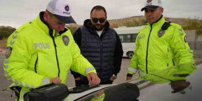 Kırıkkale'de kış lastiği denetimi