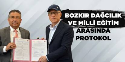 Bozkır Dağcılık ve Milli Eğitim arasında protokol