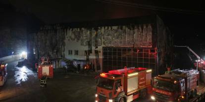 Kimya fabrikası yangını 10 saatte kontrol altına alındı