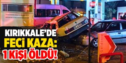 Park halindeki araçlara çarptı: 1 ölü, 1 ağır yaralı