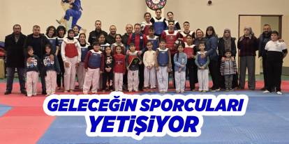 Geleceğin sporcuları yetişiyor