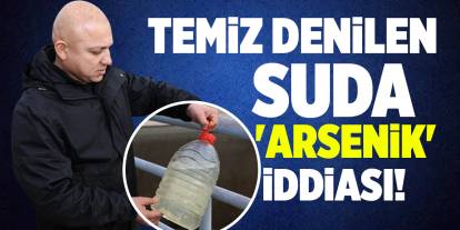 Kırıkkale’de çeşme suyunda büyük tehlike!