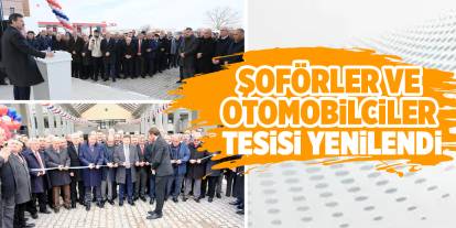 Şoförler ve Otomobilciler tesisi yenilendi