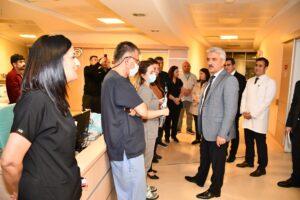 VALİ MAKAS'TAN HASTANE ZİYARETİ - Kırıkkale Haber, Son Dakika Kırıkkale Haberleri