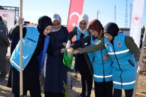 Deprem şehitleri anısına fidan dikimi gerçekleşti - Kırıkkale Haber, Son Dakika Kırıkkale Haberleri