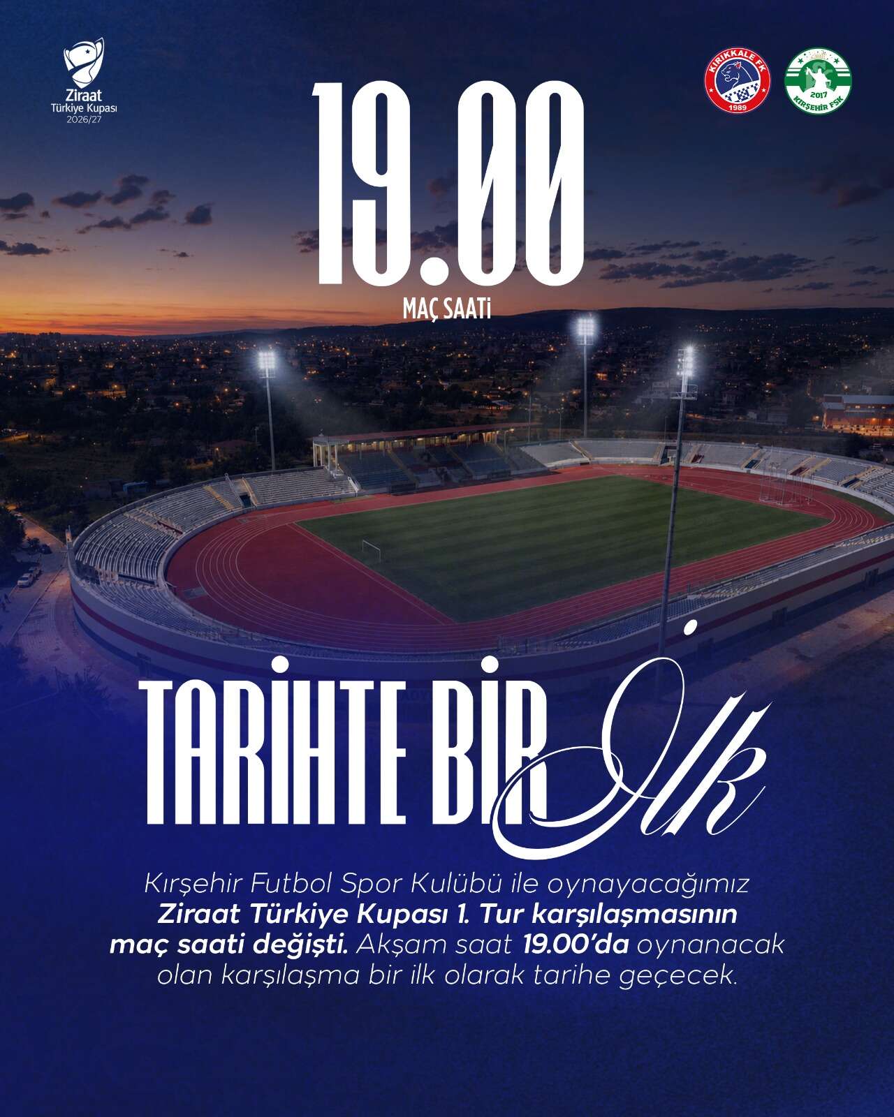 kirikkale-tarihinde-bir-ilk-kupa-maci-aksam-oynanacak