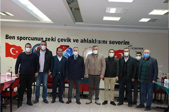 Başkan Saygılı Kırıkkale Büyük Anadoluspor'u Ziyaret Etti